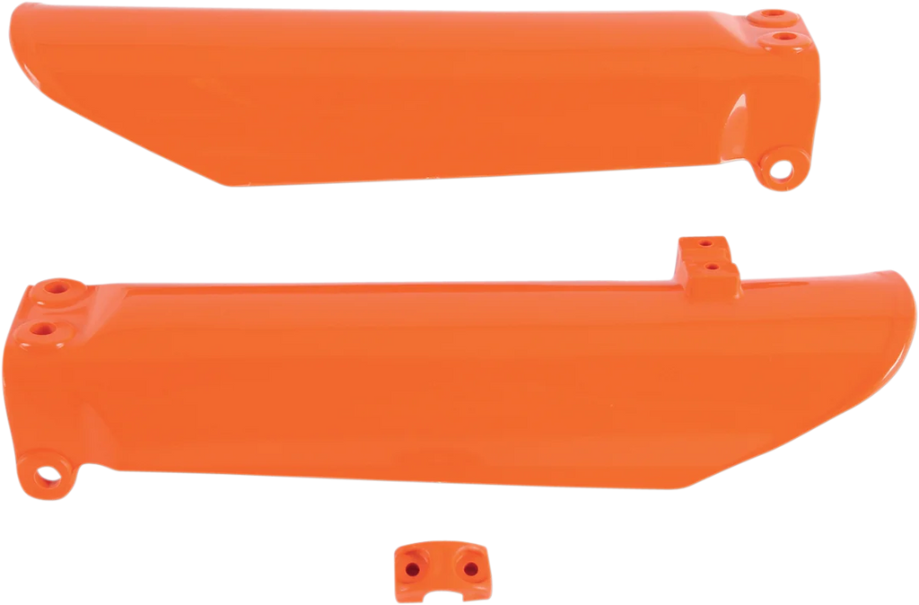 UFO Fork Tube Protectors - Orange - 85SX - '04-'20 - Main Product View