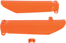 Load image into Gallery viewer, UFO Fork Tube Protectors - Orange - 85SX - '04-'20 - Main Product View