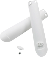 Load image into Gallery viewer, UFO Fork Tube Protectors - White - Main Product View