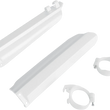 Load image into Gallery viewer, UFO Fork Tube Protectors - White - Main Product View