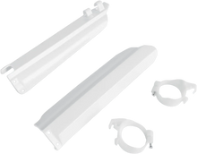 Load image into Gallery viewer, UFO Fork Tube Protectors - White - Main Product View