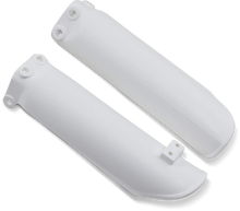Load image into Gallery viewer, UFO Fork Tube Protectors - White - 65SX - '02-'24 - Main Product View