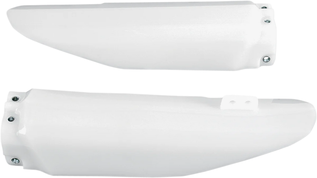UFO Fork Tube Protectors - White - RM85 - Main Product View