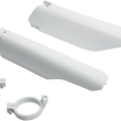 Load image into Gallery viewer, UFO Fork Tube Protectors - White - SUZ - '04-'05 - Main Product View