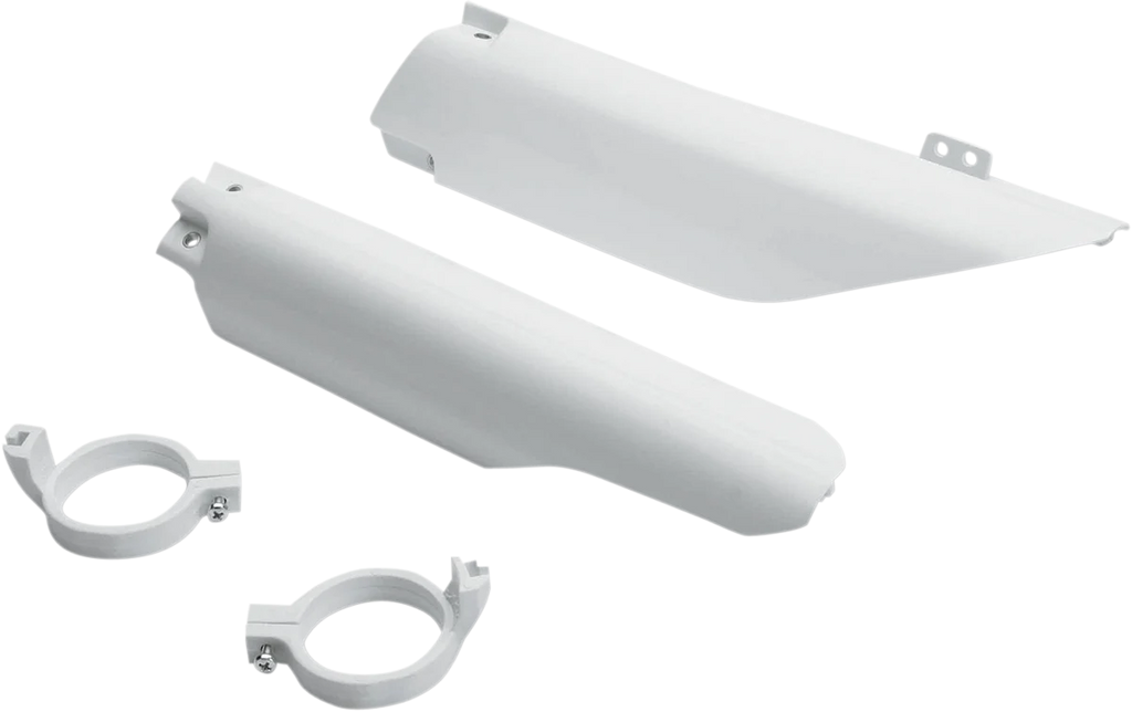 UFO Fork Tube Protectors - White - SUZ - '04-'05 - Main Product View