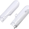 Load image into Gallery viewer, UFO Fork Tube Protectors - White - YZ65 - Main Product View