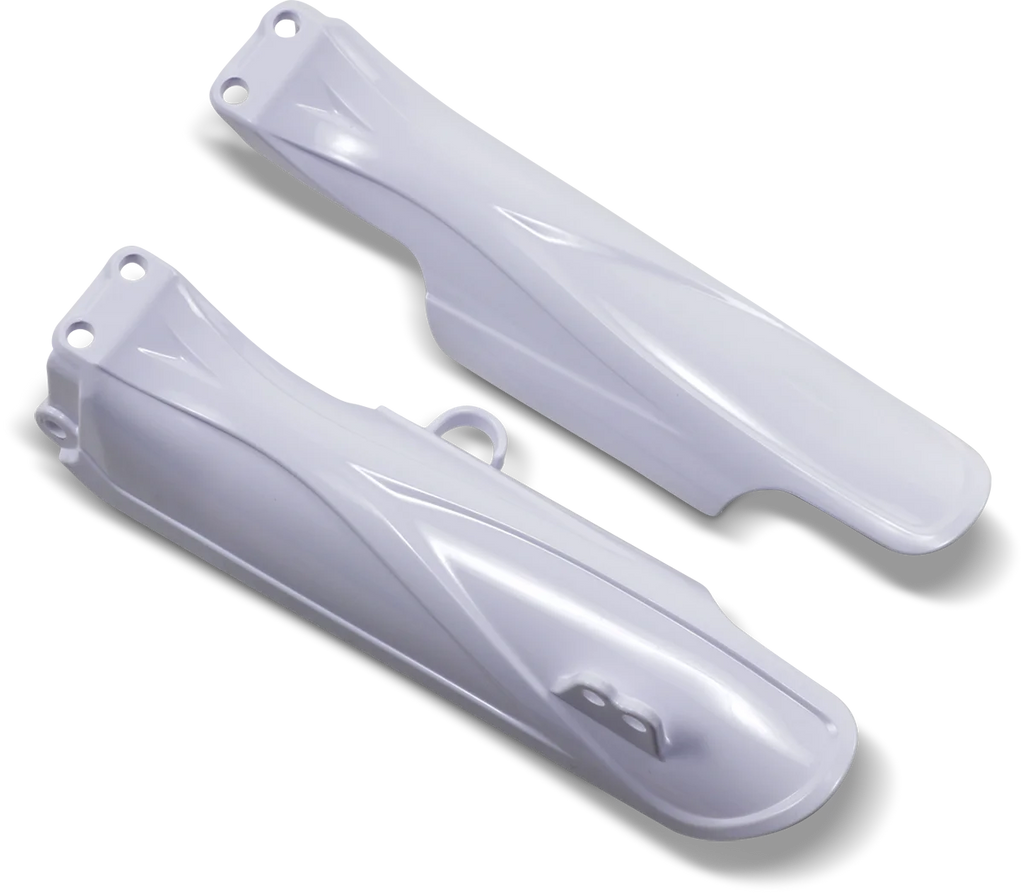 UFO Fork Tube Protectors - White - YZ85 - Main Product View