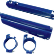 Load image into Gallery viewer, UFO Fork Tube Protectors - White - YZF - Side View