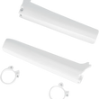 Load image into Gallery viewer, UFO Fork Tube Protectors - White fits 1992-1993 Suzuki RM - Main Product View