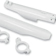 Load image into Gallery viewer, UFO Fork Tube Protectors - White fits 1999-2003 Suzuki RM - Main Product View