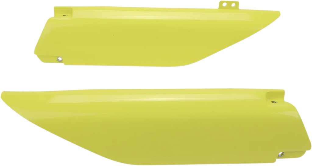 UFO Fork Tube Protectors - Yellow - RM/RMZ - Main Product View