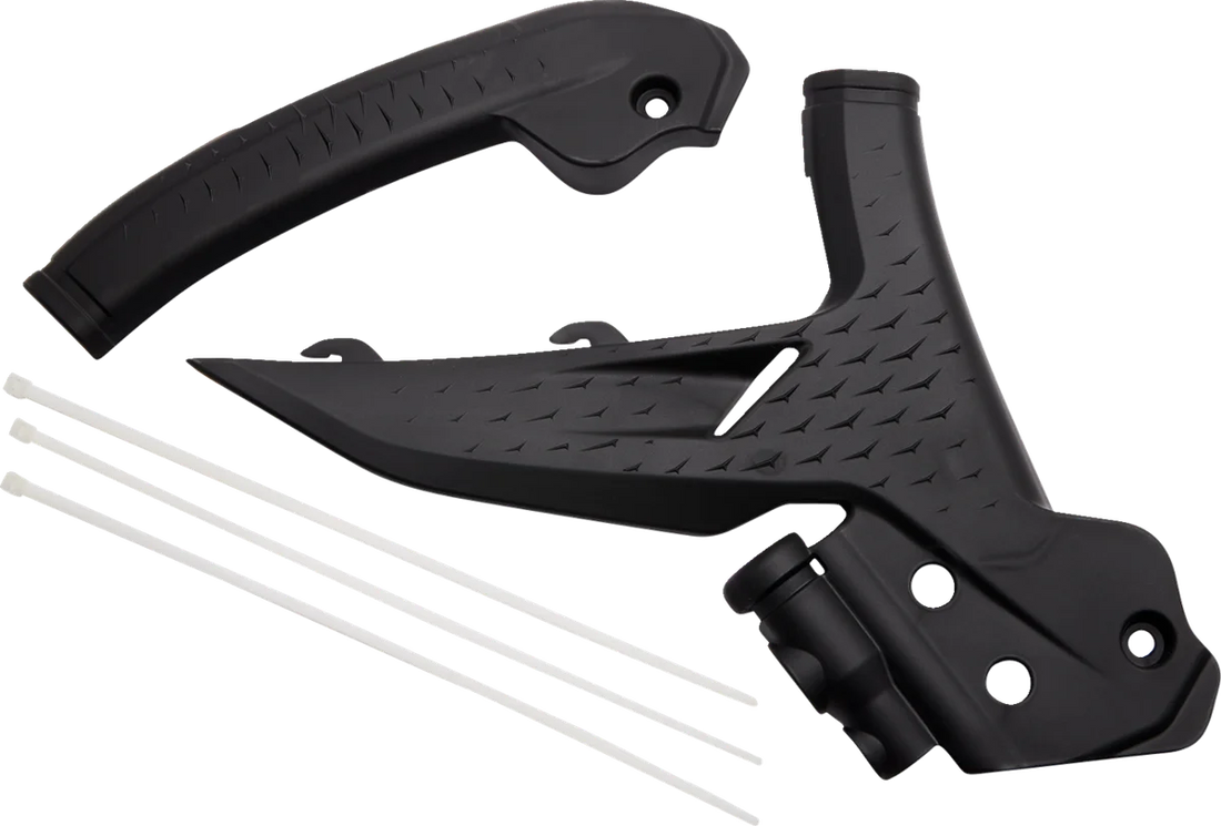 UFO Frame Guards - Blue - Yamaha - Side View