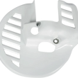 Load image into Gallery viewer, UFO Front Disc Guard - White - Side View