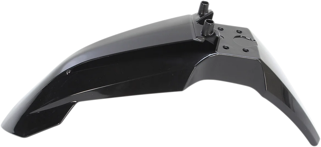 UFO Front Fender - Black - Installation View