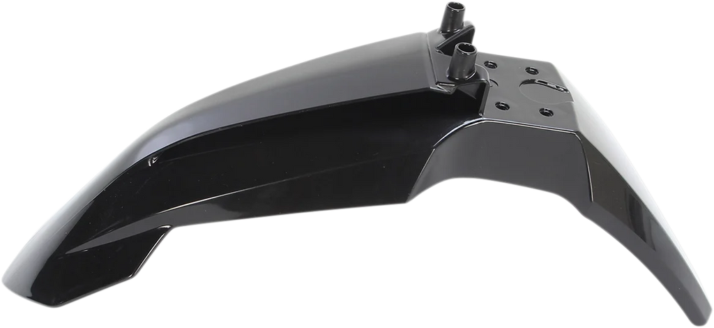 UFO Front Fender - Black - Installation View
