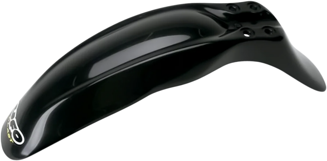 UFO Front Fender - Black - Side View
