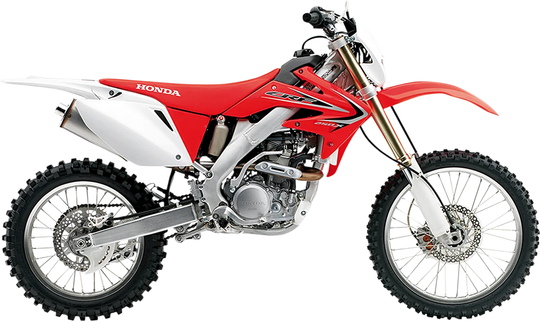 UFO Front Fender - CR Orange - Side View