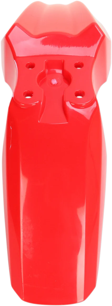 UFO Front Fender - CR Red - Installation View