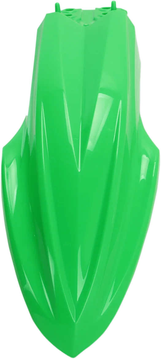 UFO Front Fender - Green - Side View