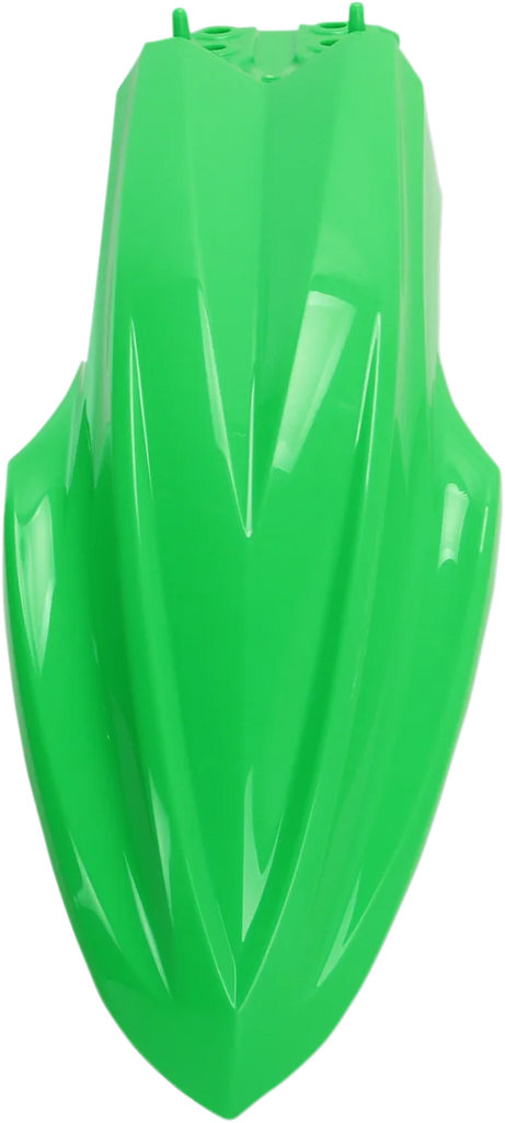 UFO Front Fender - Green - Side View