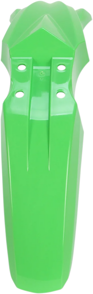 UFO Front Fender - Green - Back View