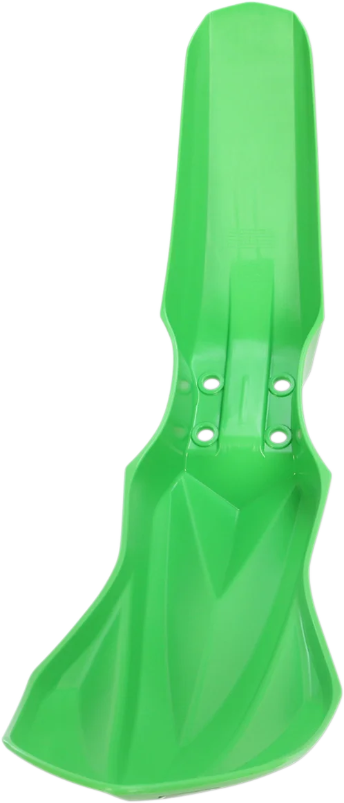UFO Front Fender - Green - Installation View