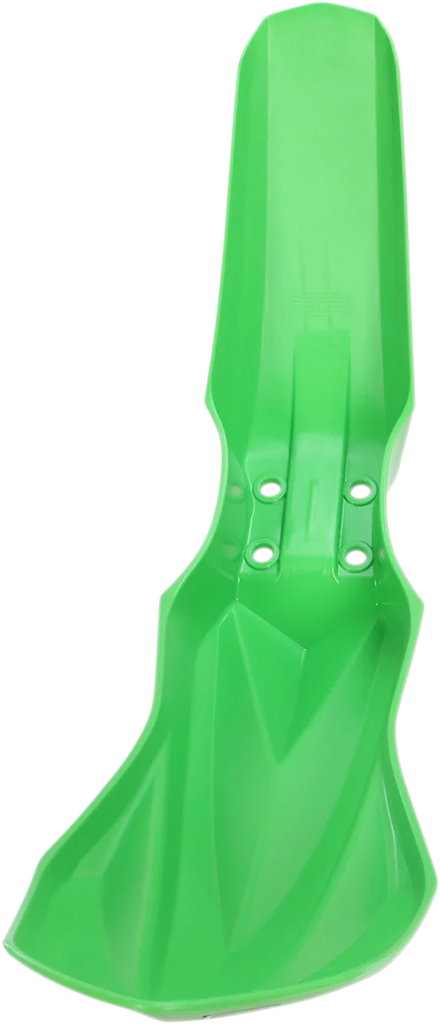 UFO Front Fender - Green - Installation View