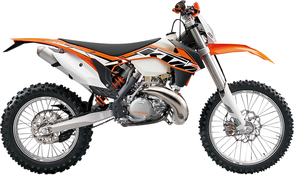 UFO Front Fender - Orange - Side View