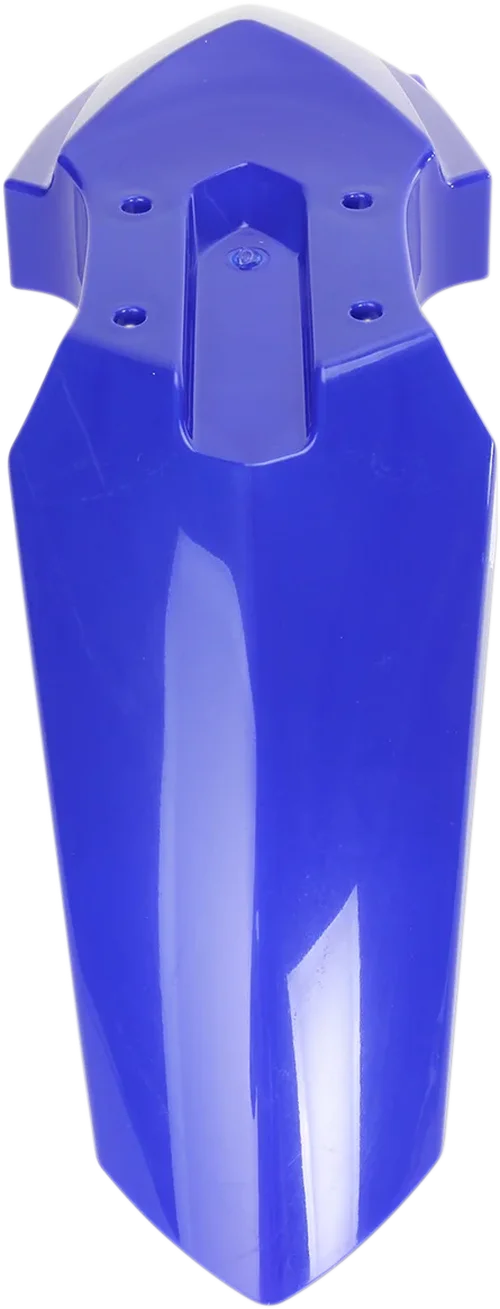 UFO Front Fender - Reflex Blue - Back View