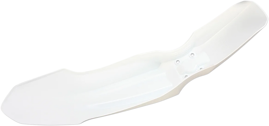 UFO Front Fender - White - Side View