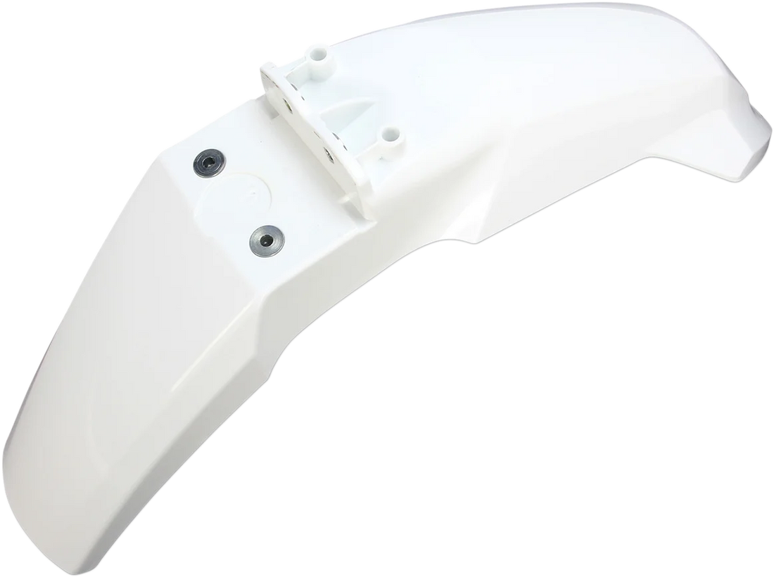 UFO Front Fender - White - Side View