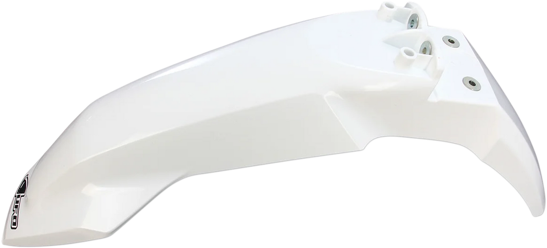 UFO Front Fender - White - Back View