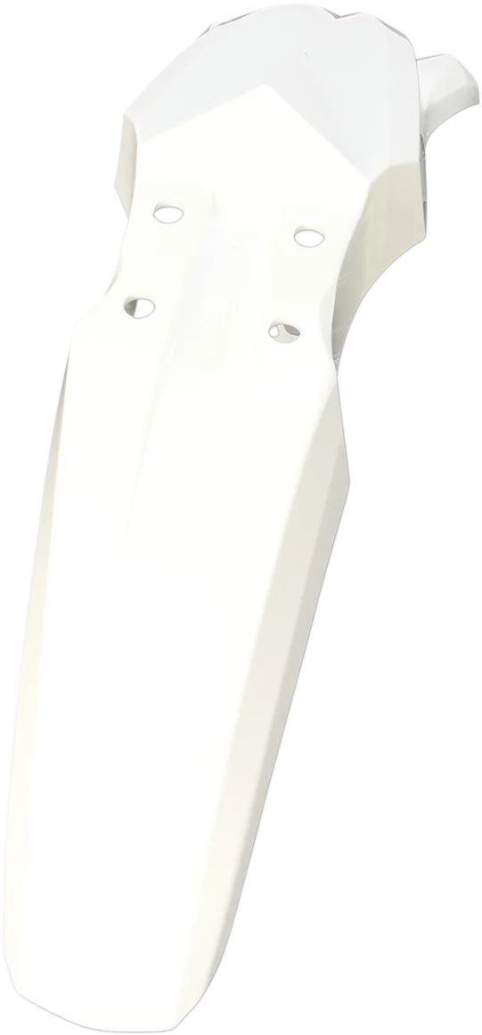 UFO Front Fender - White - Side View