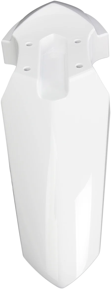 UFO Front Fender - White - Back View