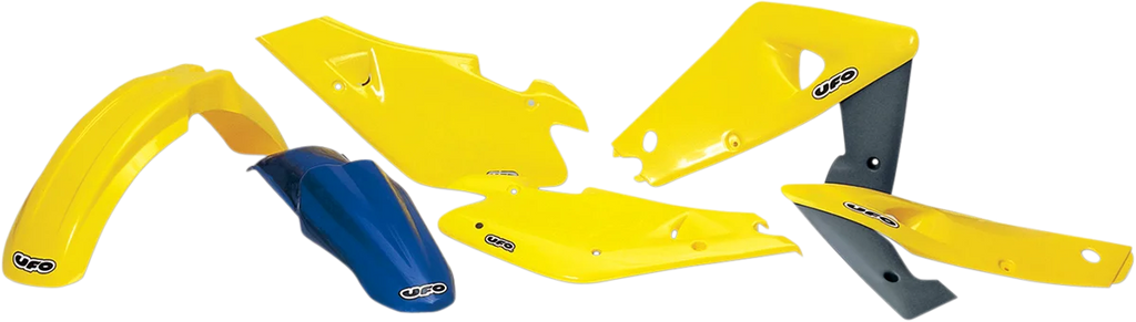 UFO Front Fender - Yellow - Side View