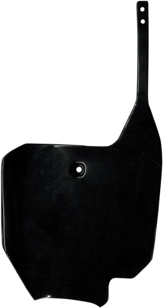 UFO Front Number Plate - Black - Main Product View