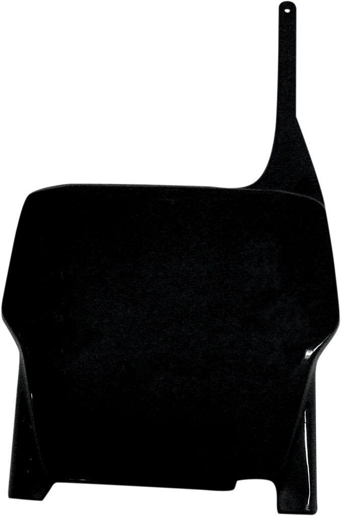 UFO Front Number Plate - Black - Main Product View