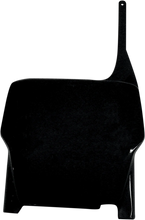 Load image into Gallery viewer, UFO Front Number Plate - Black - Main Product View