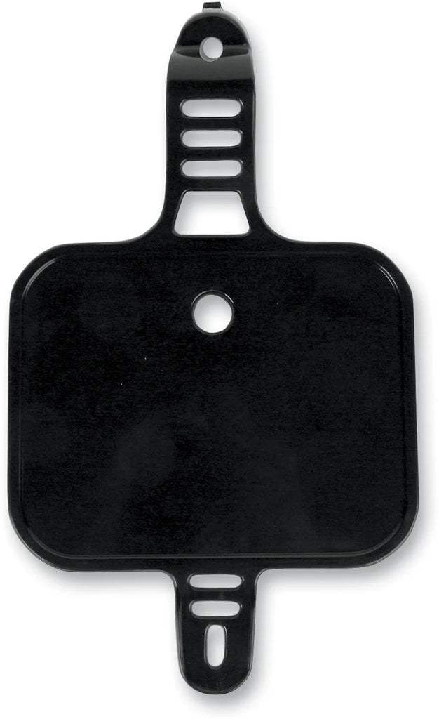 UFO Front Number Plate - Black - Main Product View