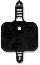 Load image into Gallery viewer, UFO Front Number Plate - Black - Main Product View