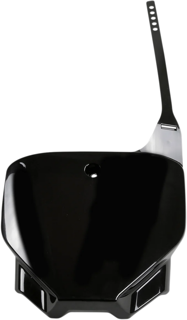 UFO Front Number Plate - Black - Main Product View