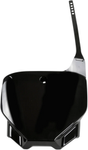 Load image into Gallery viewer, UFO Front Number Plate - Black - Main Product View