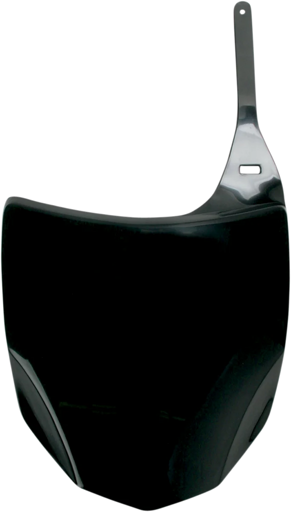 UFO Front Number Plate - Black - Main Product View