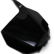 Load image into Gallery viewer, UFO Front Number Plate - Black - Main Product View