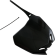 Load image into Gallery viewer, UFO Front Number Plate - Black - Side View