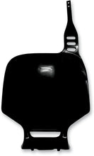 Load image into Gallery viewer, UFO Front Number Plate - Black - Main Product View