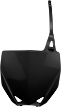 Load image into Gallery viewer, UFO Front Number Plate - Black - Main Product View