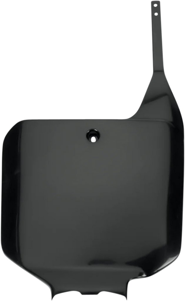 UFO Front Number Plate - Black - Main Product View