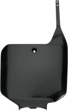 Load image into Gallery viewer, UFO Front Number Plate - Black - Main Product View
