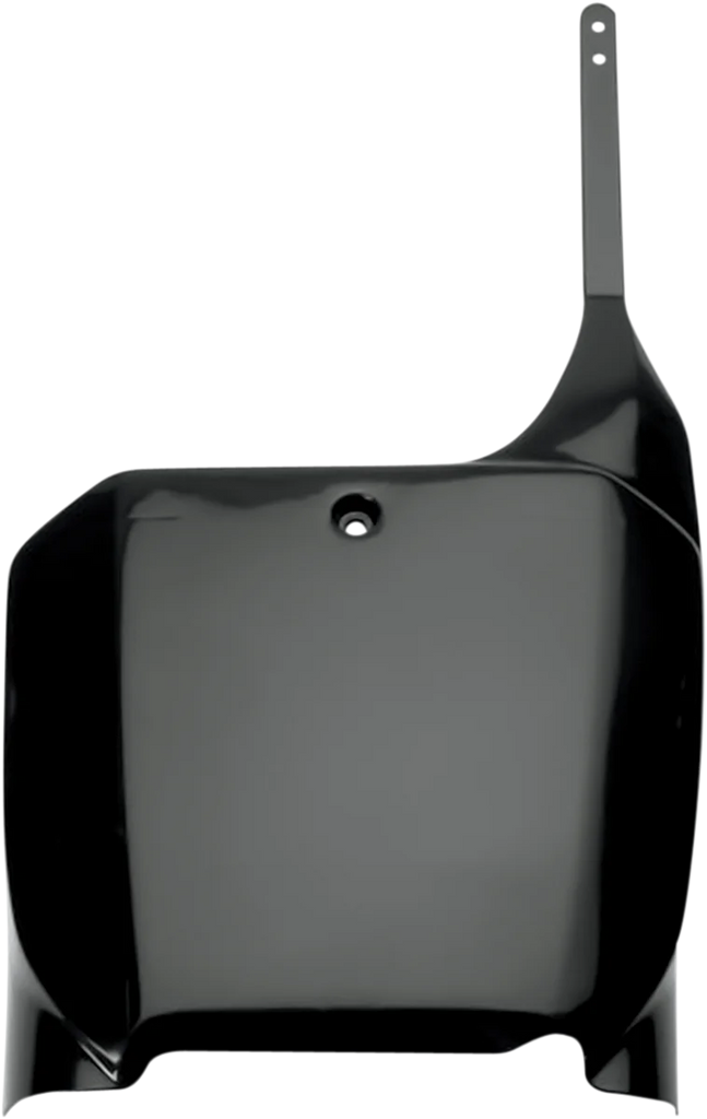 UFO Front Number Plate - Black - Main Product View